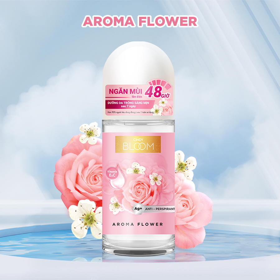 Lăn khử mùi nước hoa Cindy Bloom Aroma Flower